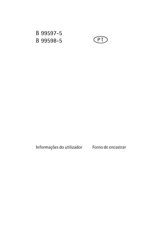 Mode d'emploi AEG-ELECTROLUX B99597-5-M