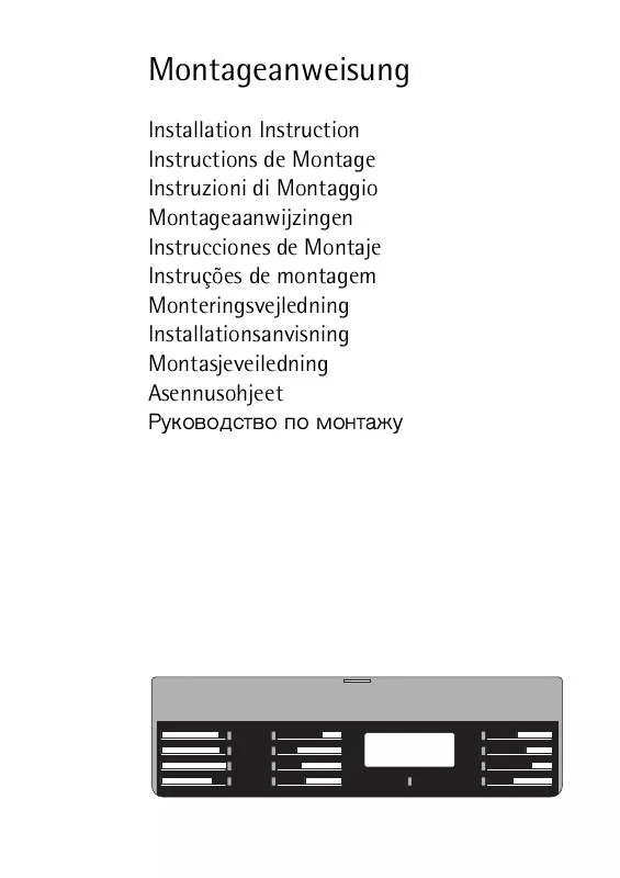 Mode d'emploi AEG-ELECTROLUX CB6100-1-BCH