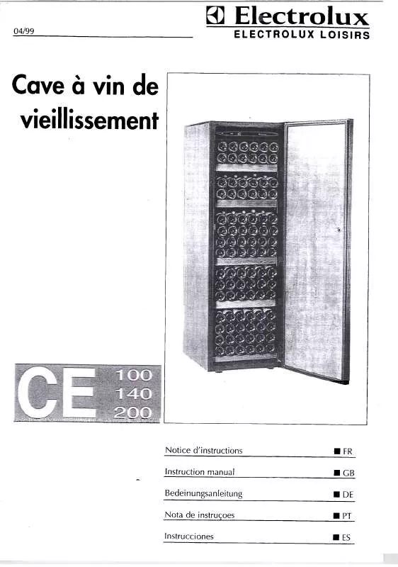 Mode d'emploi AEG-ELECTROLUX CE101DV3