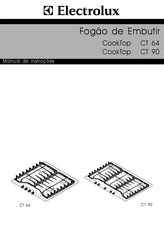 Mode d'emploi AEG-ELECTROLUX COOKTOP CT 64