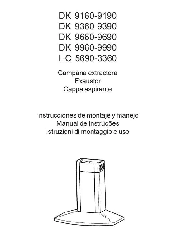 Mode d'emploi AEG-ELECTROLUX DK9690-M