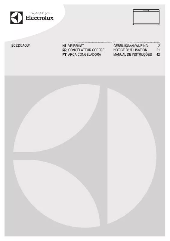 Mode d'emploi AEG-ELECTROLUX EC3230AOW