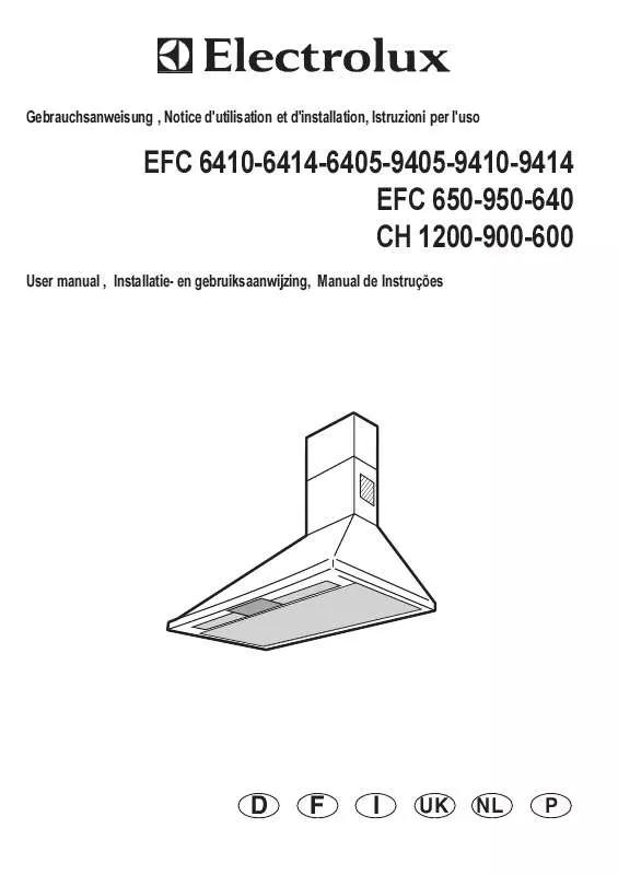 Mode d'emploi AEG-ELECTROLUX EFC9414X/EU