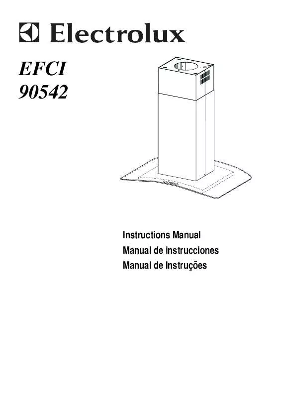 Mode d'emploi AEG-ELECTROLUX EFCI90542X