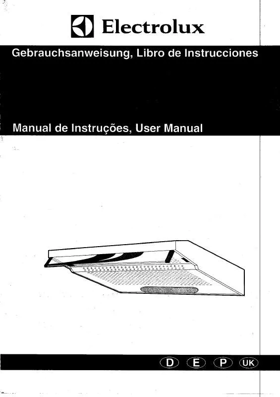 Mode d'emploi AEG-ELECTROLUX EFT600