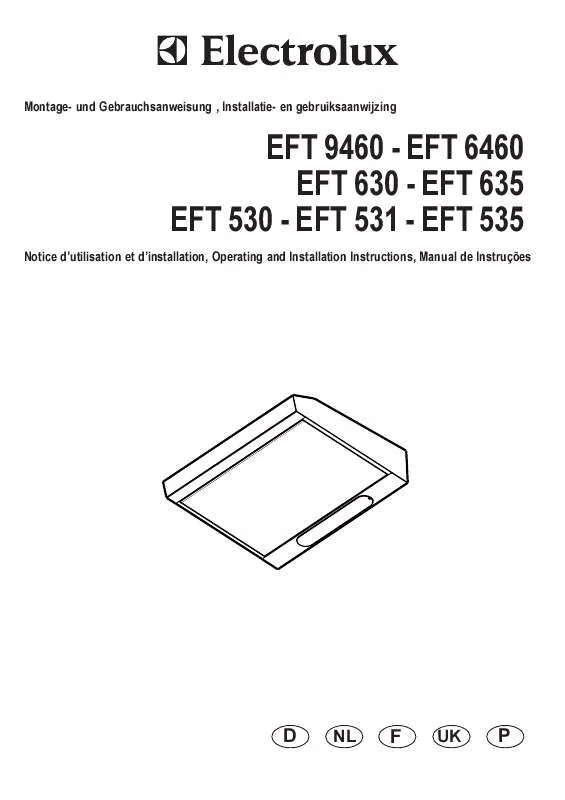 Mode d'emploi AEG-ELECTROLUX EFT6460W