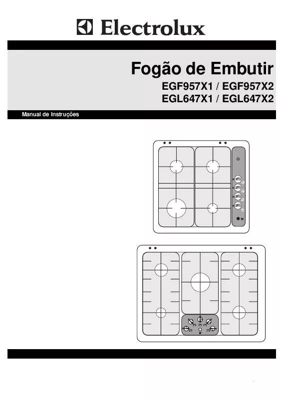 Mode d'emploi AEG-ELECTROLUX EGF957X2