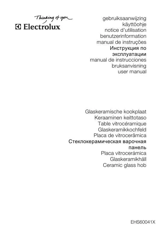 Mode d'emploi AEG-ELECTROLUX EHS60041X