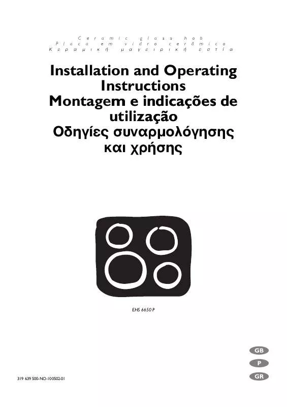 Mode d'emploi AEG-ELECTROLUX EHS6650P