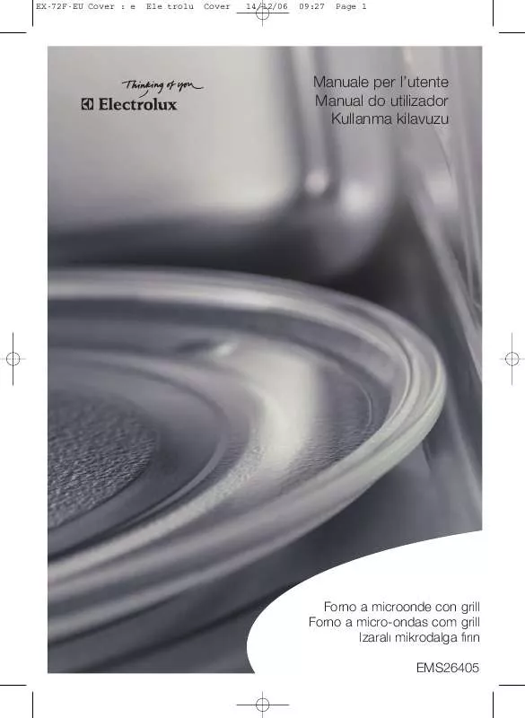 Mode d'emploi AEG-ELECTROLUX EMS26405X