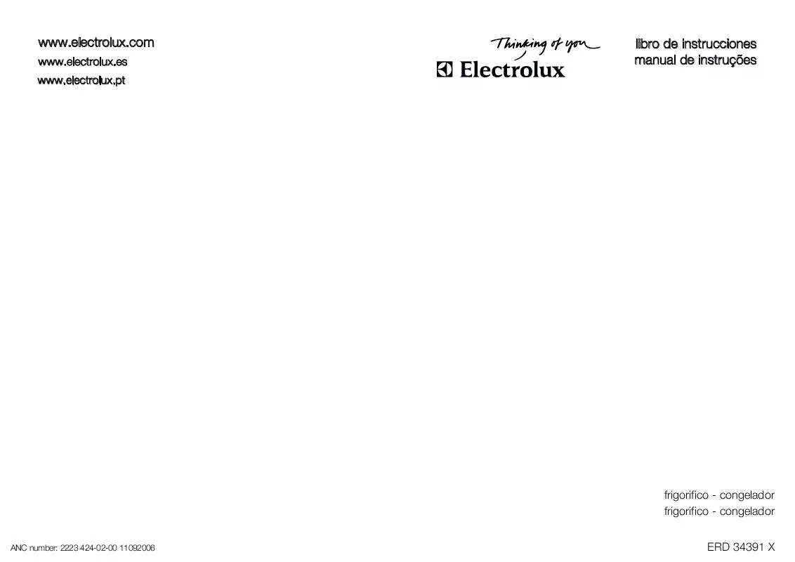 Mode d'emploi AEG-ELECTROLUX ERD34391X