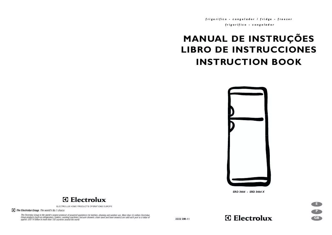 Mode d'emploi AEG-ELECTROLUX ERD3464