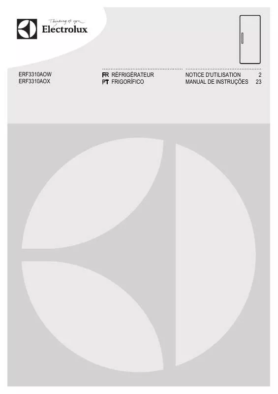 Mode d'emploi AEG-ELECTROLUX ERF3310AOW