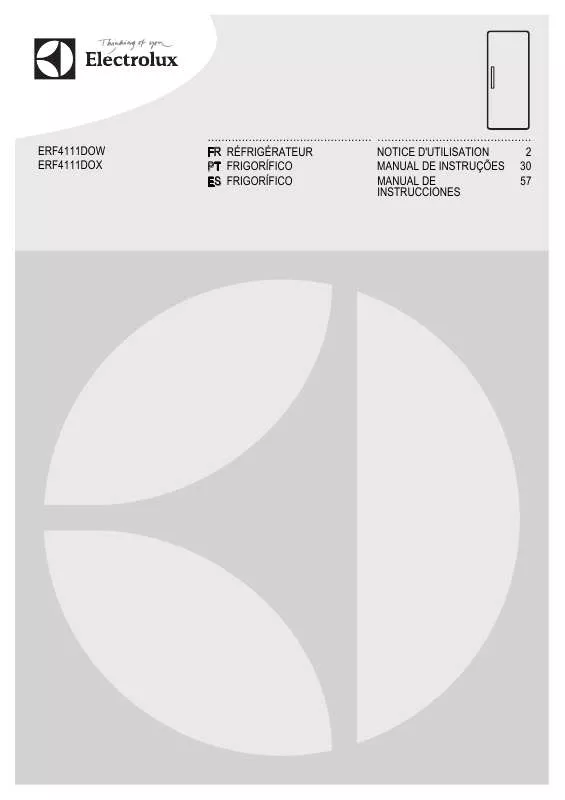 Mode d'emploi AEG-ELECTROLUX ERF4111DOX