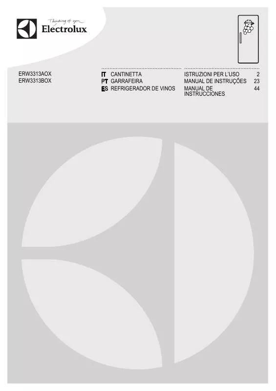 Mode d'emploi AEG-ELECTROLUX ERW3313AOX