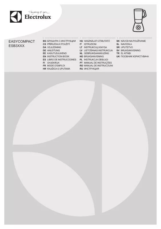 Mode d'emploi AEG-ELECTROLUX ESB 3200