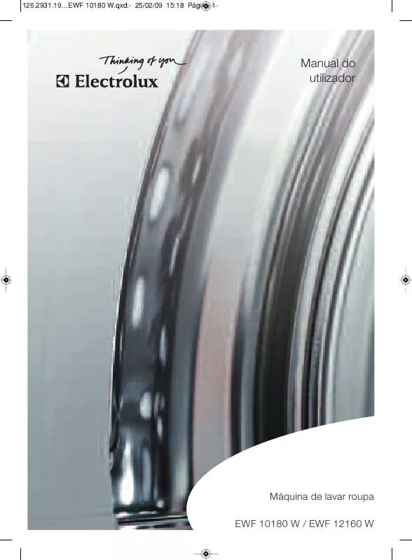 Mode d'emploi AEG-ELECTROLUX EWF12160W