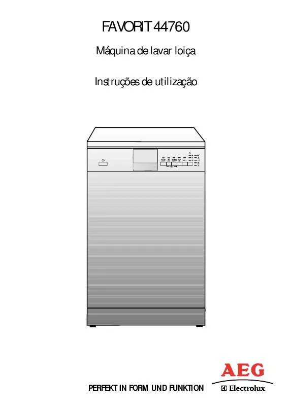 Mode d'emploi AEG-ELECTROLUX F44760