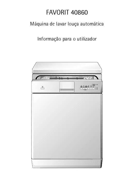 Mode d'emploi AEG-ELECTROLUX FAV40860S