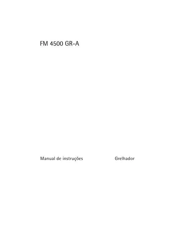 Mode d'emploi AEG-ELECTROLUX FM4500GR-A