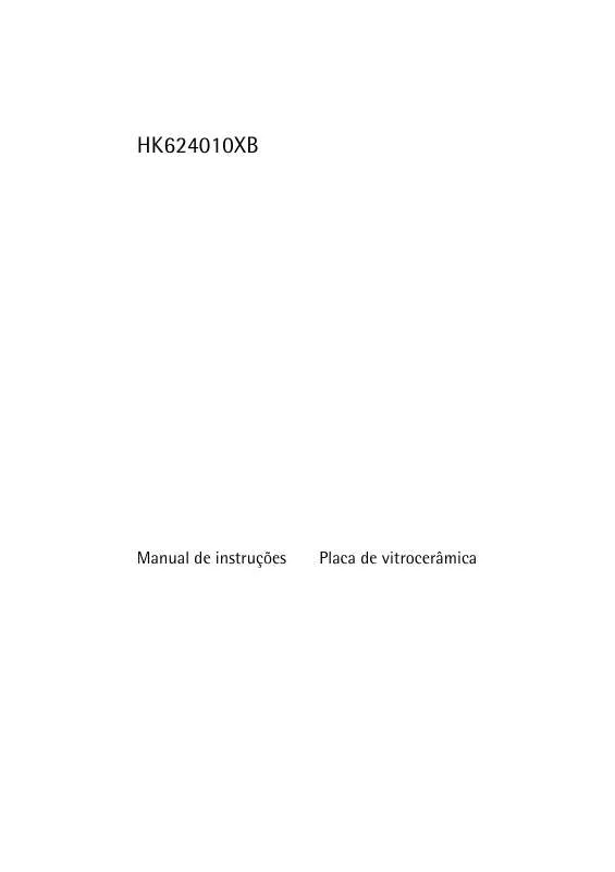 Mode d'emploi AEG-ELECTROLUX HK624010XB