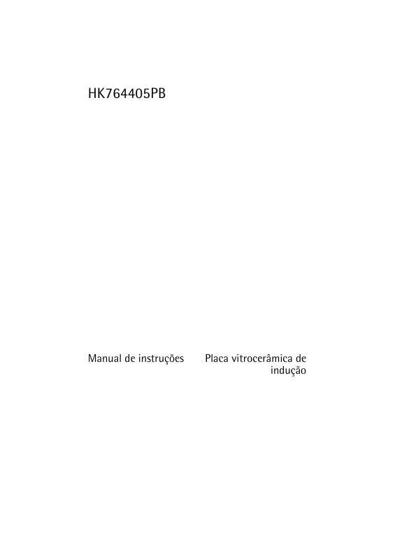 Mode d'emploi AEG-ELECTROLUX HK764405PB