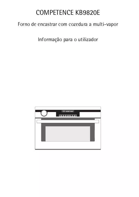 Mode d'emploi AEG-ELECTROLUX KB9820E-A