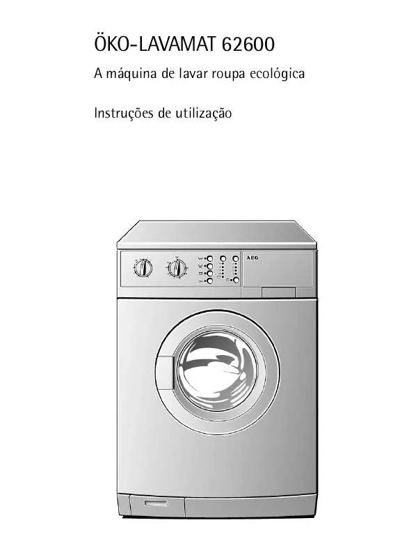 Mode d'emploi AEG-ELECTROLUX LAV62600-W