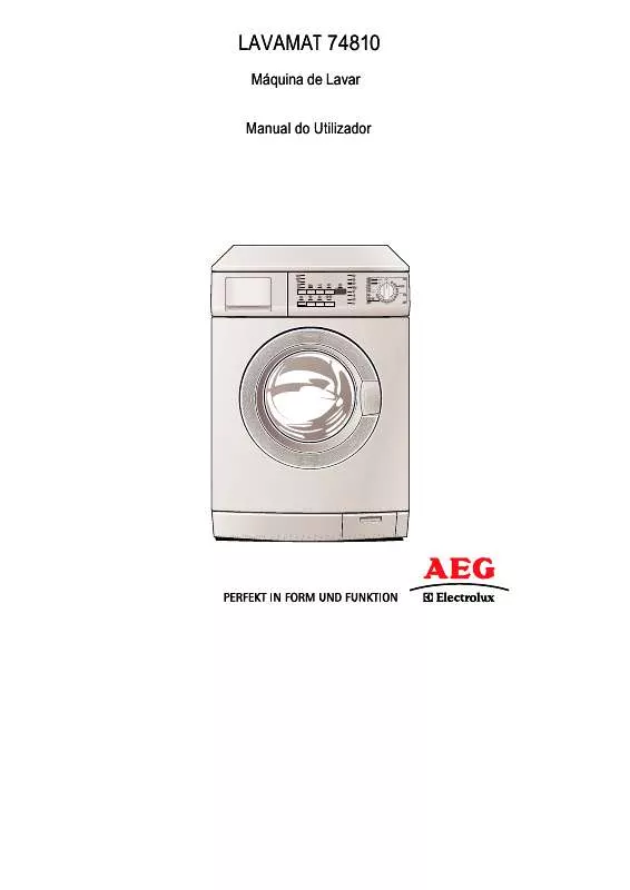 Mode d'emploi AEG-ELECTROLUX LAV74810