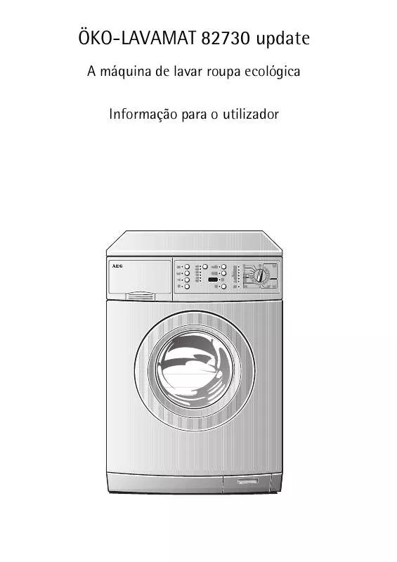 Mode d'emploi AEG-ELECTROLUX LAV82730-W