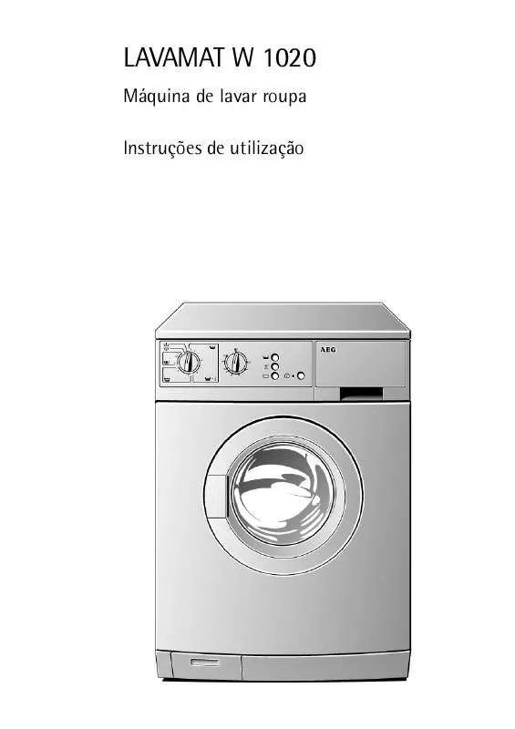 Mode d'emploi AEG-ELECTROLUX LAVW1020-W