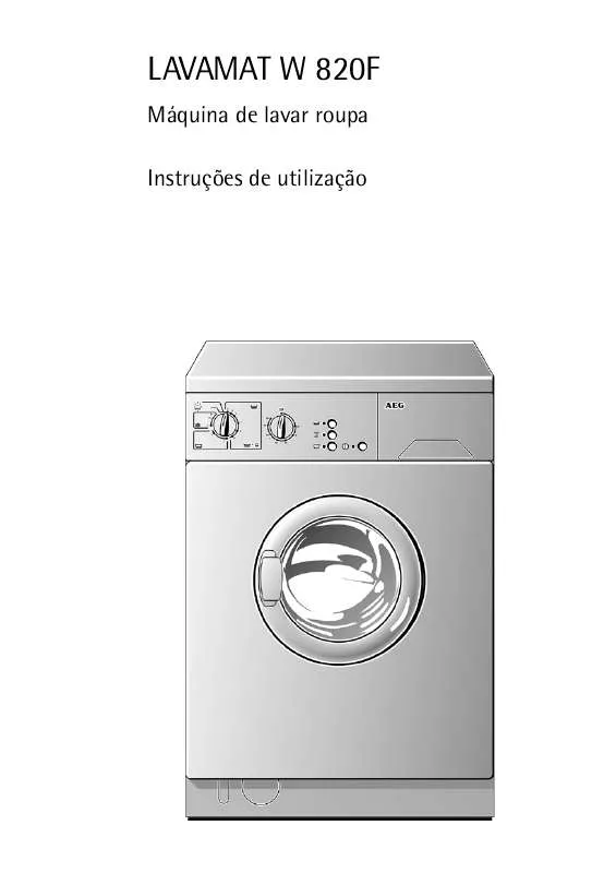 Mode d'emploi AEG-ELECTROLUX LAVW820F