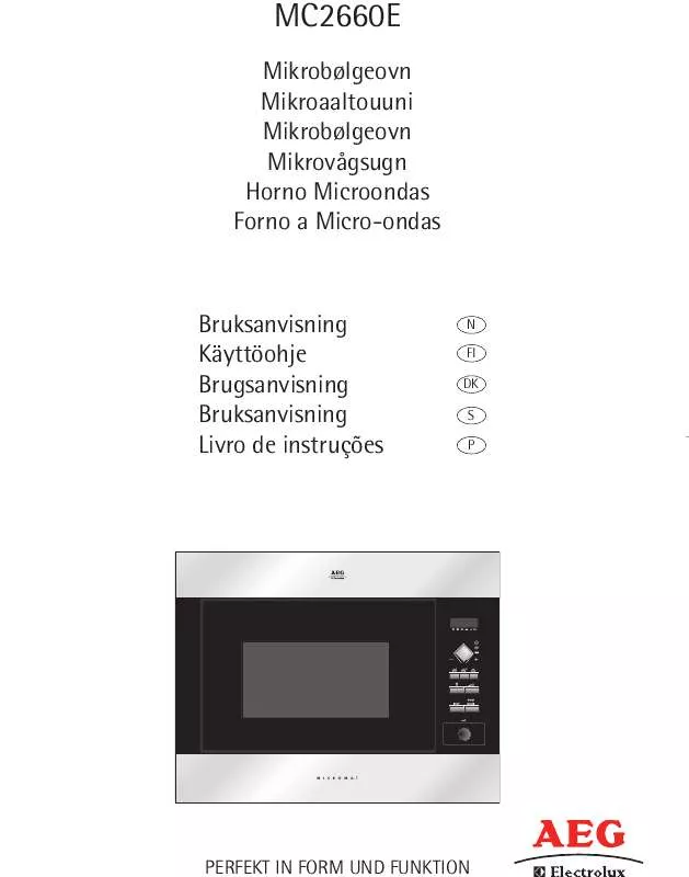 Mode d'emploi AEG-ELECTROLUX MC2660E-B