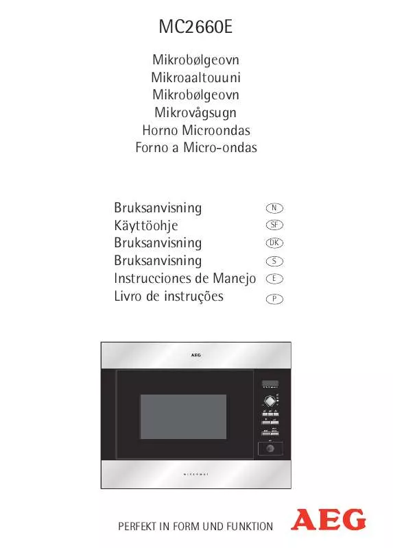 Mode d'emploi AEG-ELECTROLUX MC2660EW