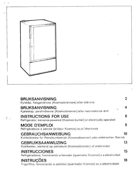 Mode d'emploi AEG-ELECTROLUX RAK662