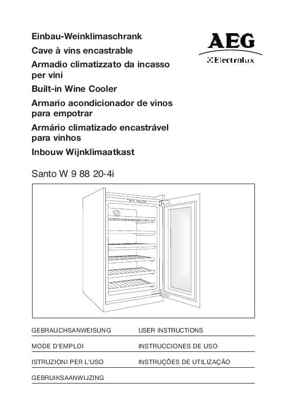 Mode d'emploi AEG-ELECTROLUX SW98820-4R