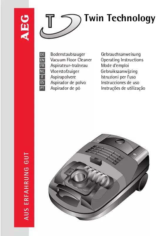 Mode d'emploi AEG-ELECTROLUX T1SWISS