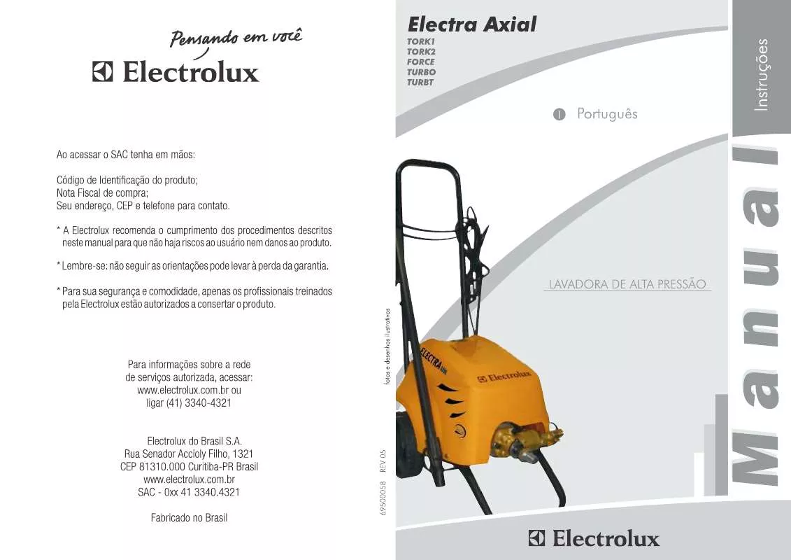 Mode d'emploi AEG-ELECTROLUX TORK1