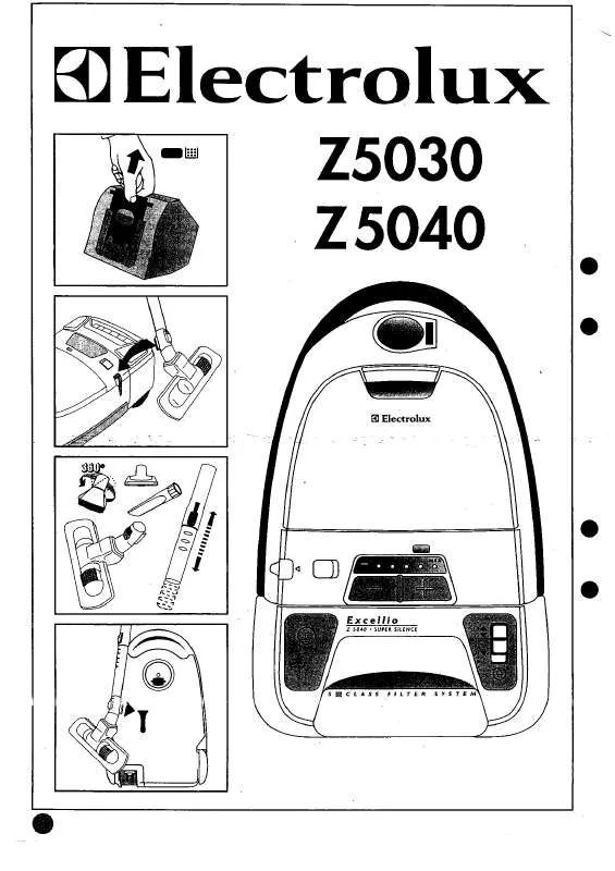 Mode d'emploi AEG-ELECTROLUX Z5030