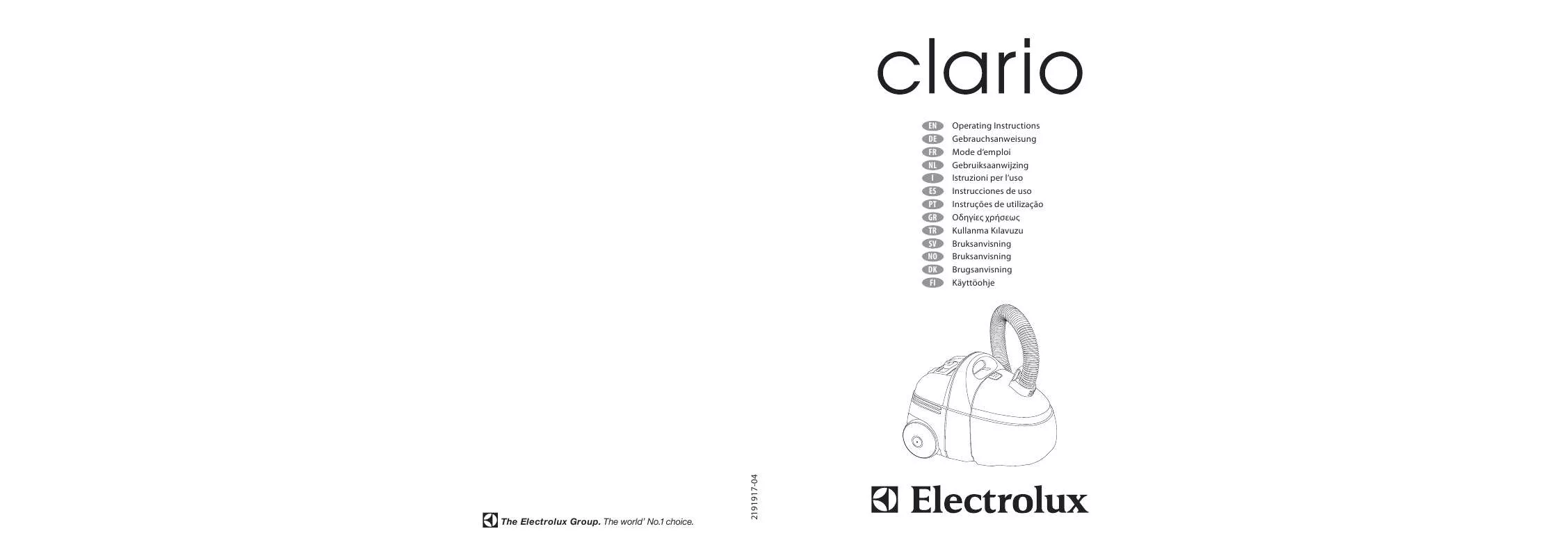 Mode d'emploi AEG-ELECTROLUX Z7520