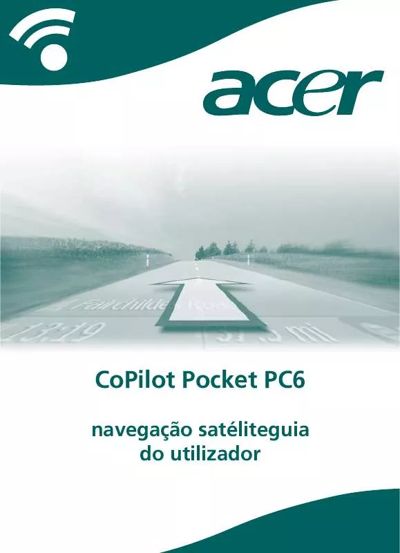 Mode d'emploi ALK COPILOT POCKET PC6