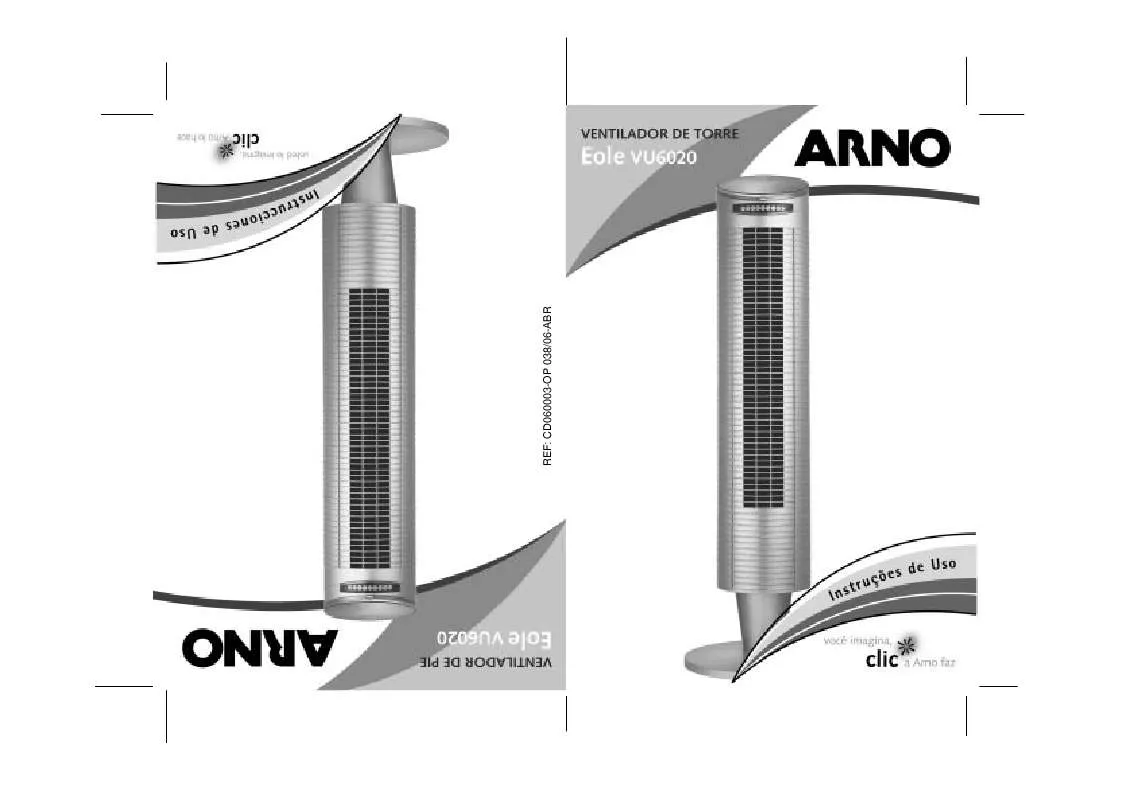 Mode d'emploi ARNO VENTILADOR EOLE