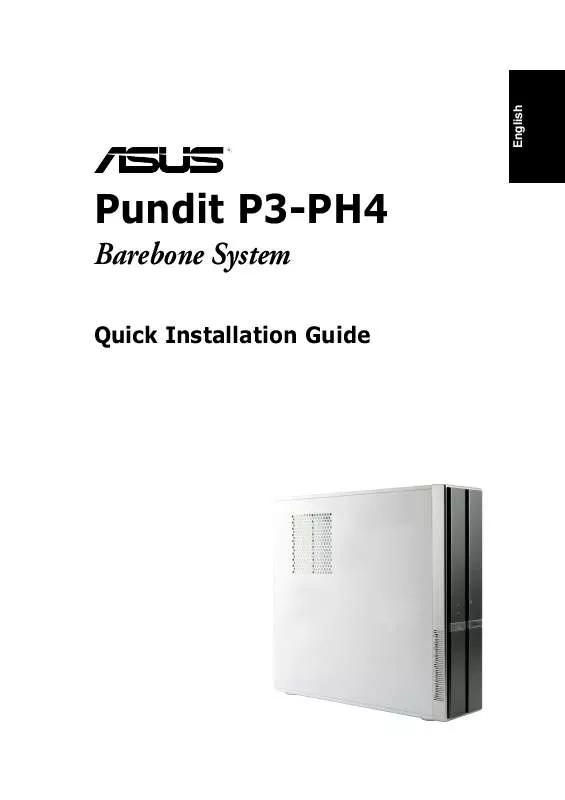 Mode d'emploi ASUS P3-PH4