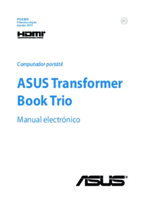 Mode d'emploi ASUS TRANSFORMER-BOOK-TRIO-TX201LA-CQ004H