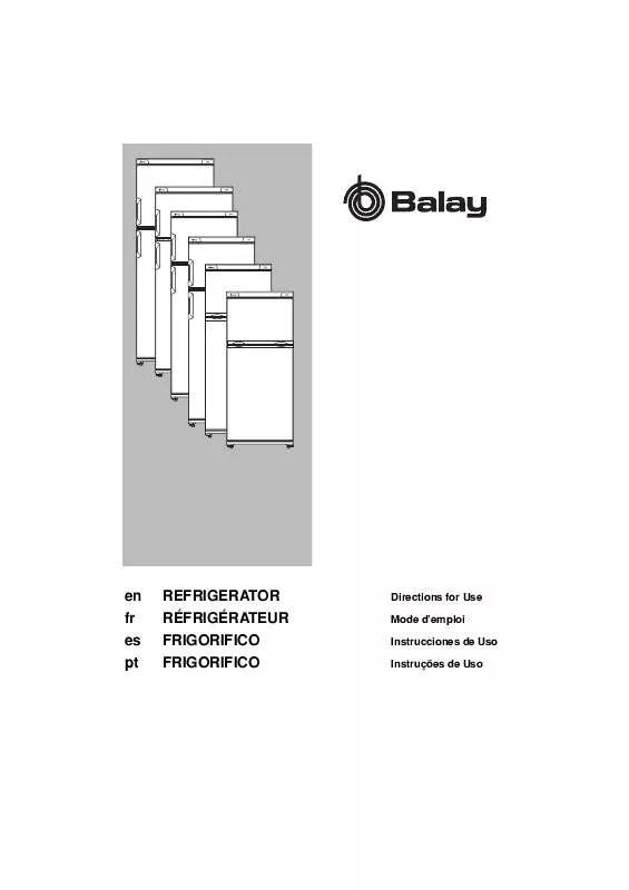 Mode d'emploi BALAY 3FE2430B