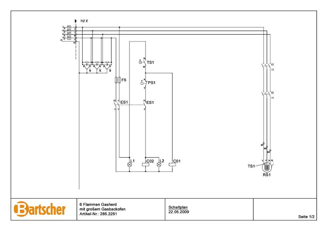 Mode d'emploi BARTSCHER 2852261