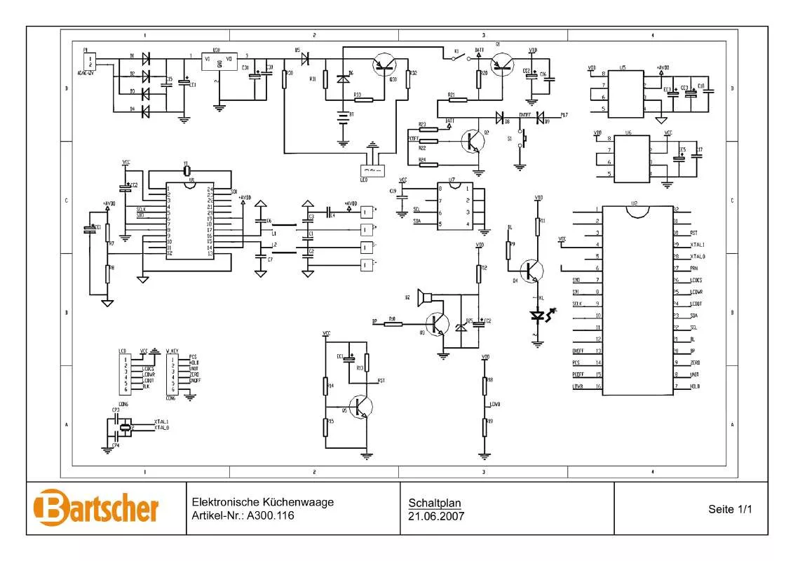 Mode d'emploi BARTSCHER A300116