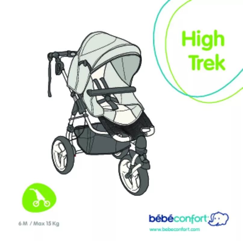 Mode d'emploi BEBE CONFORT HIGH TREK