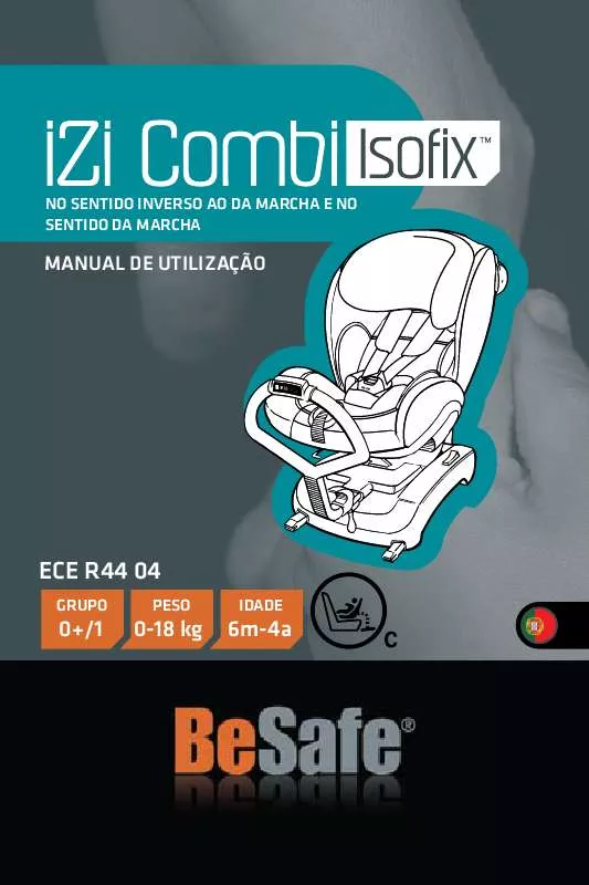 Mode d'emploi BESAFE IZI COMBI ISOFIX