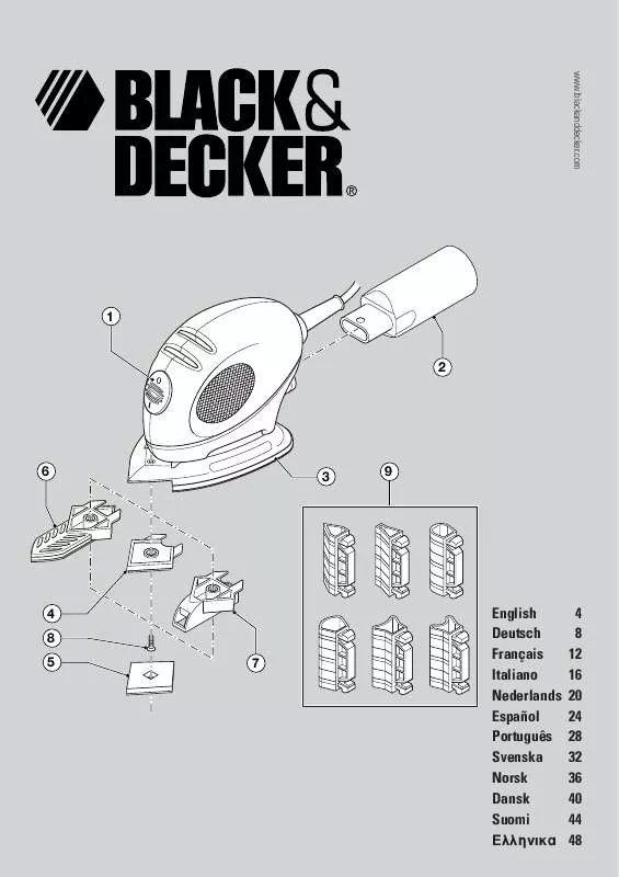 Mode d'emploi BLACK & DECKER KA160